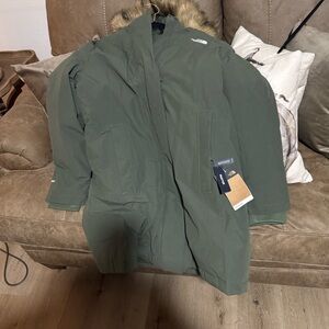 Green - Thyme Artic Parka Coat
